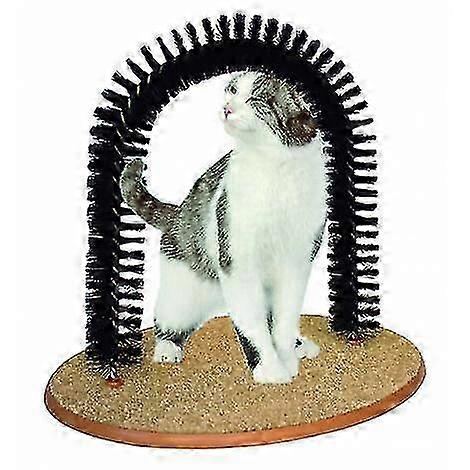 2025 2-in-1 Scratcher And Scratcher - Non-slip Base, Arched Scraper + 1 Bag Of Catnip