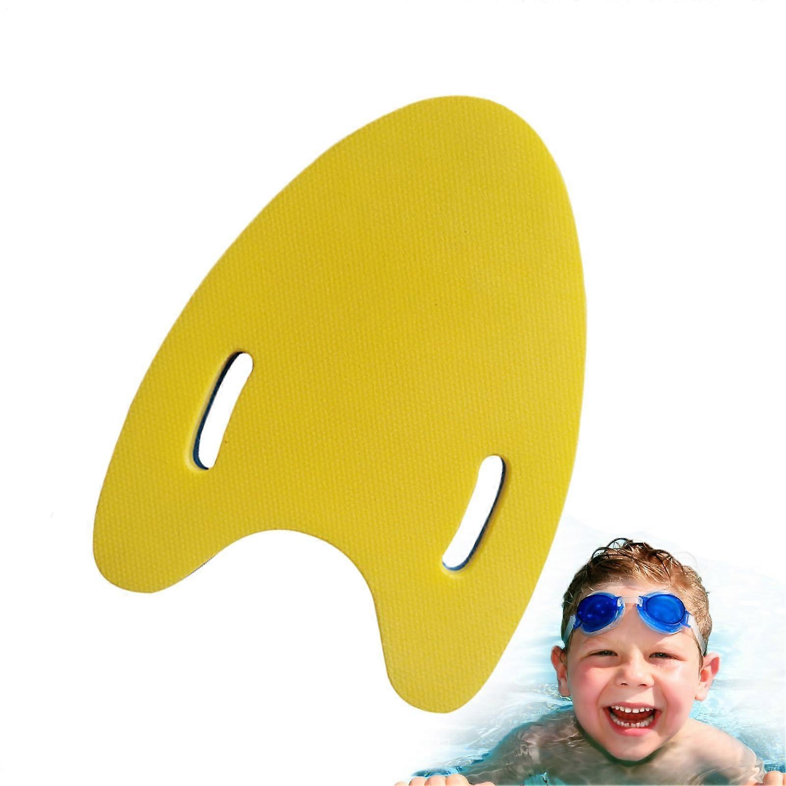 Kick Board Swim Erwachsene - Blau und Gelb Trainingshilfe für Pool, leichtes Trittbrett für Erwachsene und Jugendliche