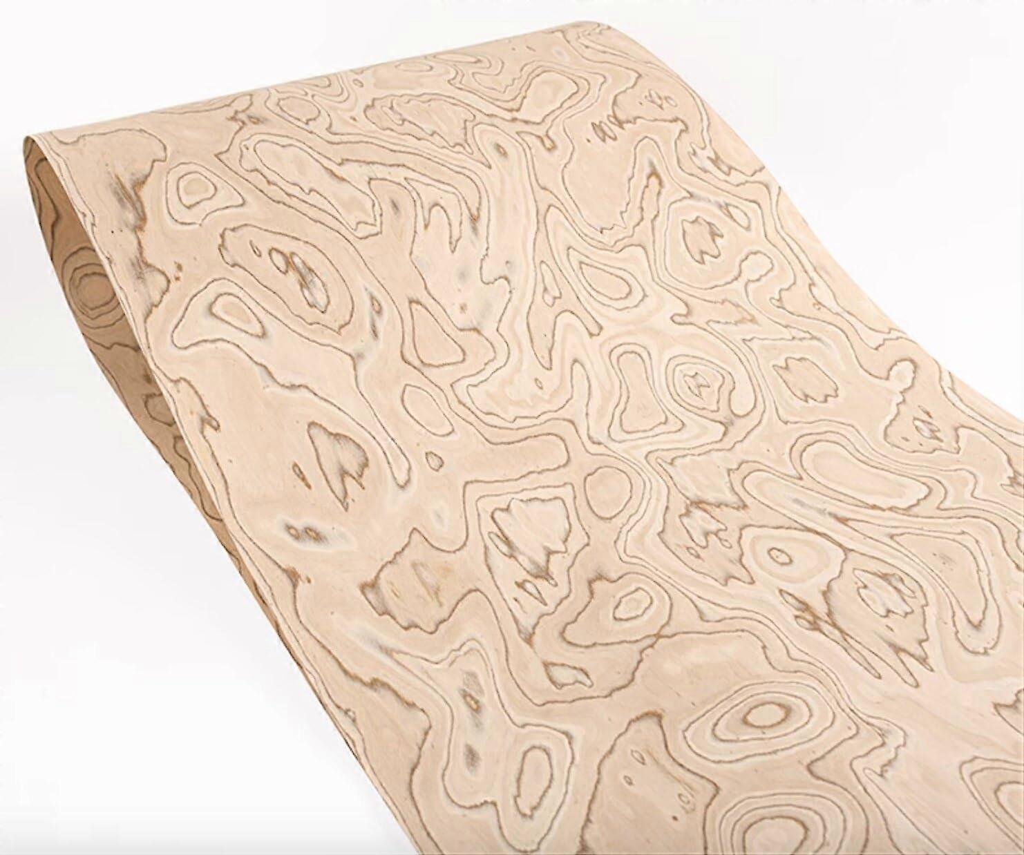 Length: 2.5 m, Width: 58 cm, Thickness: 0.5 mm, Technology: Maple Tree, Grain: Solid Wood Veneer