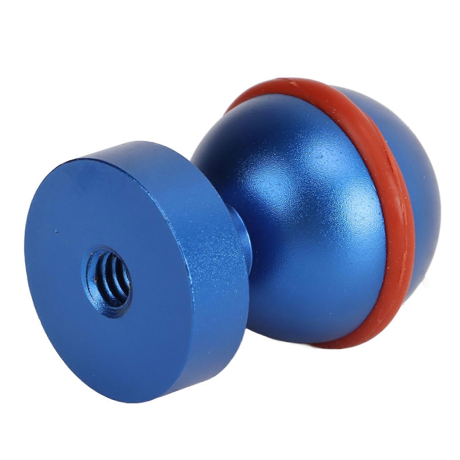 Diving Light Ball Head Aluminium Alloy Blue Lightweight Durable