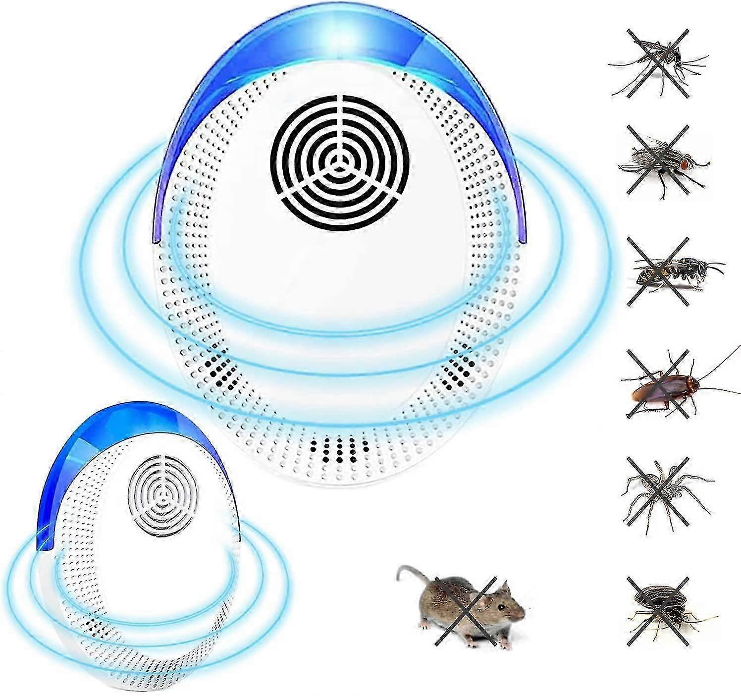 Ultralyd Pest Repeller for Myr, Edderkopp, Fly, Seng Bugs, Loppe, Gnagere, Mus