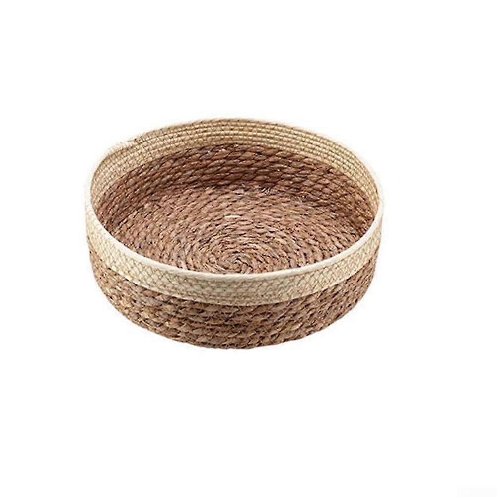 Naturally Styled Multi Purpose Storage Basket for Convenient Home Organization (Large)