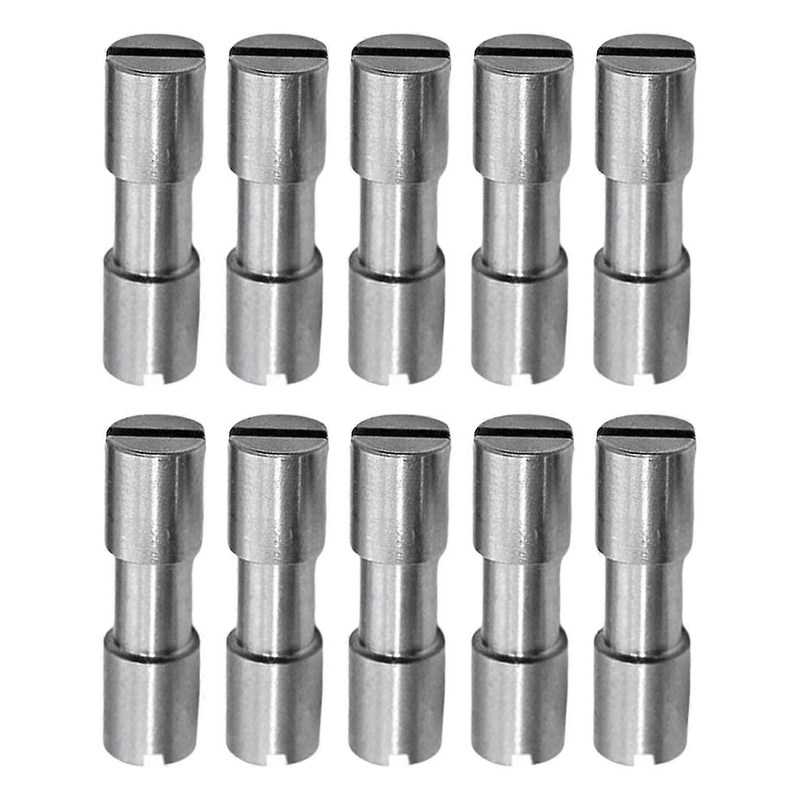 10Pc Stainless Steel Bracket Bolt Fastener Lock Rivets Cutter Handle Corby Bolts Shank Fastener Countersunk Head
