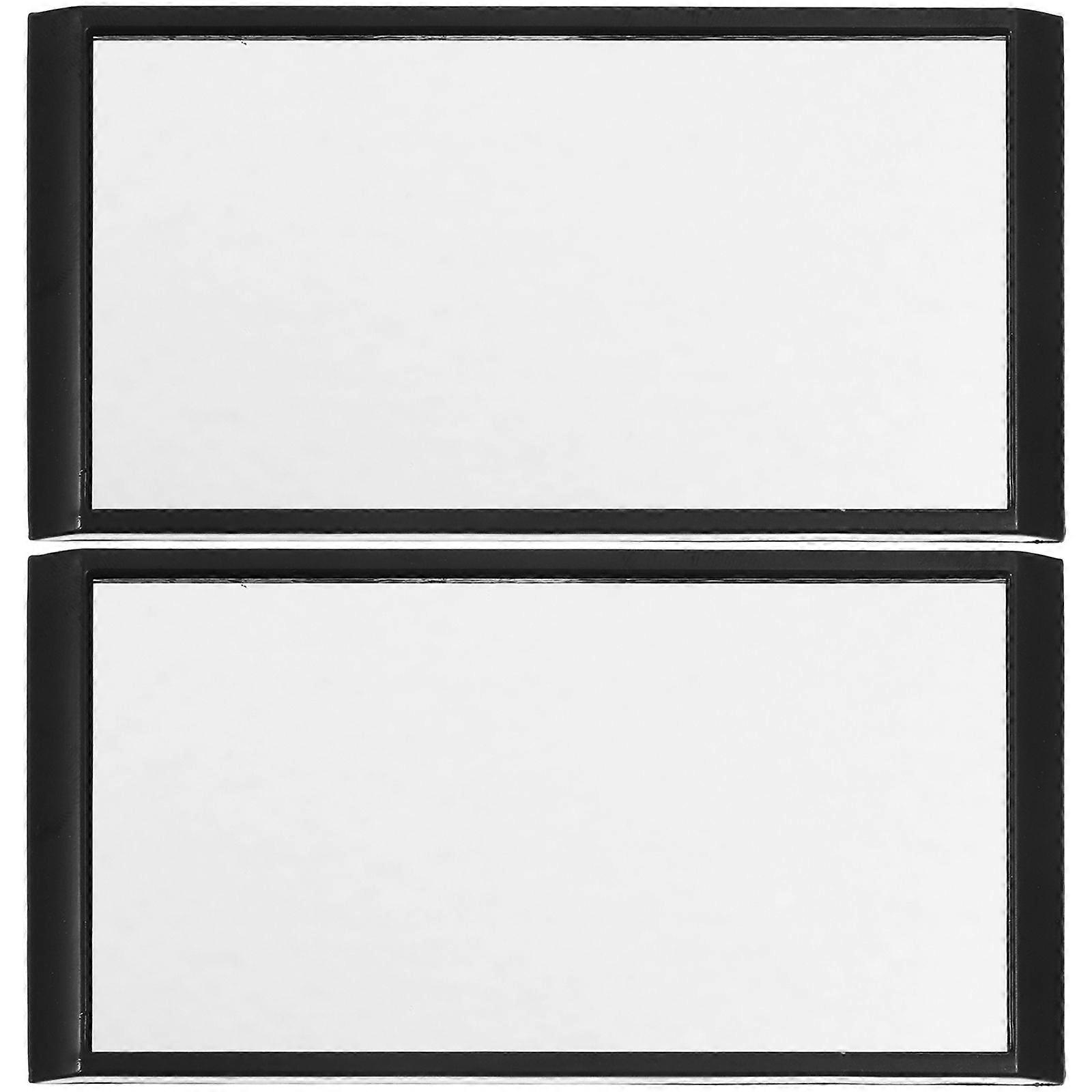 2 PCS Universal Car Truck Rear View Mirrors Adjustable Suction Cup Interior Rear View Mirrors Replacement Wide Angle High Clarity Rear View Mirrors (B