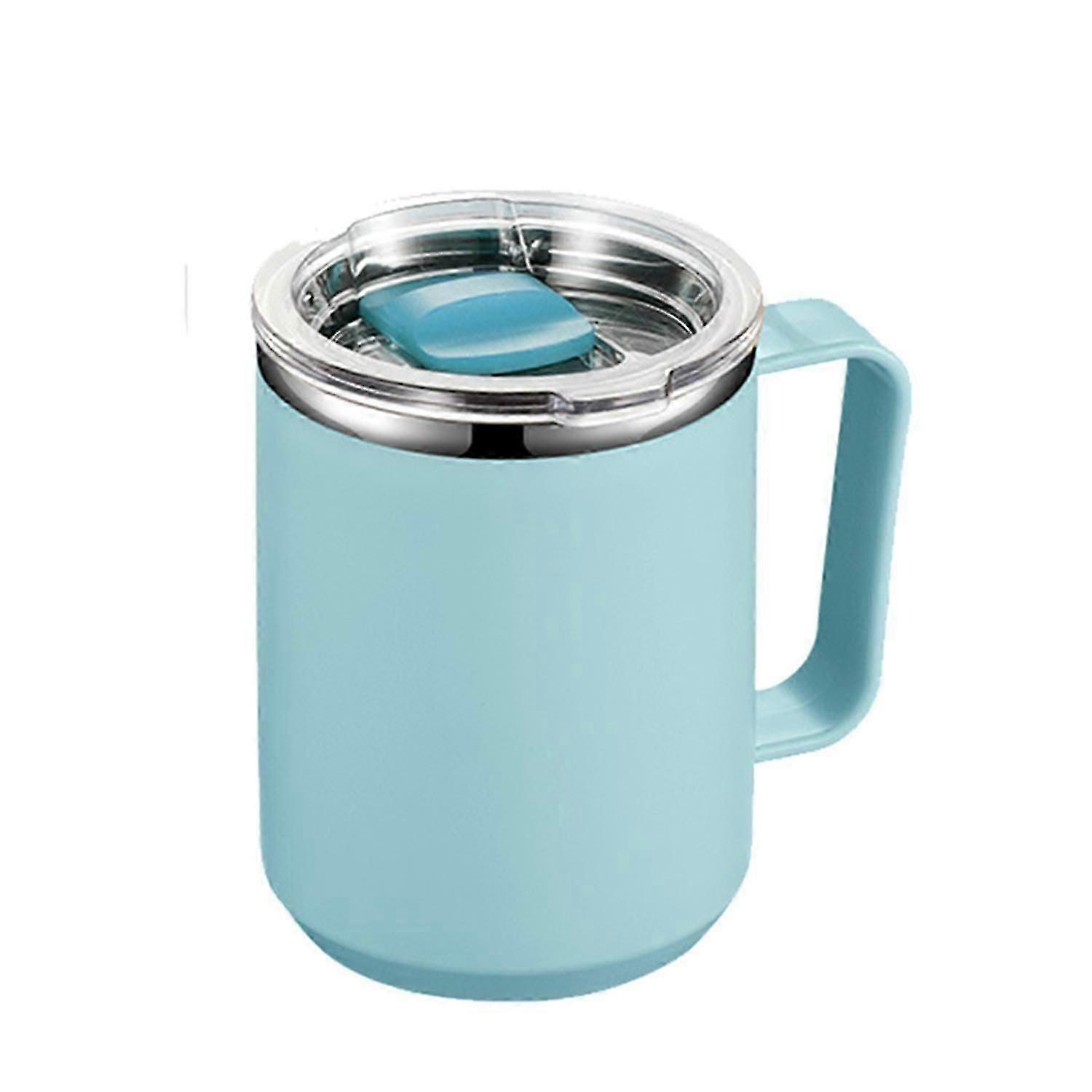 كوب قهوة معزول بالفراغ 15 أوقية من الفولاذ المقاوم للصدأ كوب سفر كوب قهوة معزول مزدوج الجدار