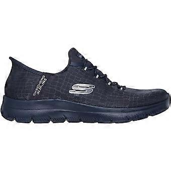 Skechers Summits Classy Night Textile Women's Dark Navy Trainers