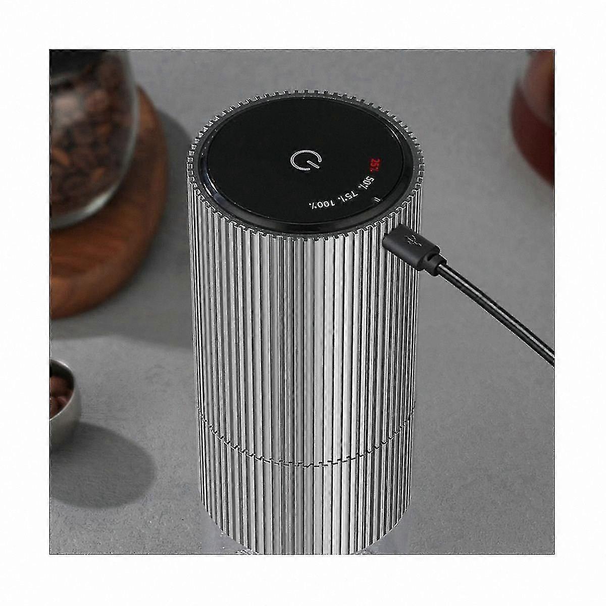 Automatic Coffee Grinder for Beans and Spice with USB Charging Port for Espresso Brewing