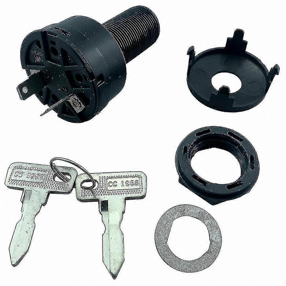 Electric Golf Cart Ignition Switch with Key for 2004-Up Models