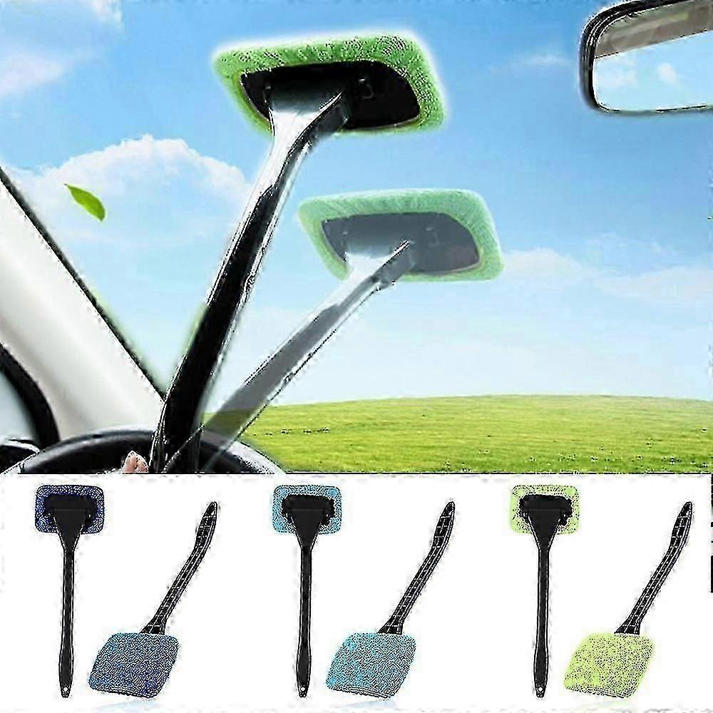 Jatkettava pitkäkahvainen tuulilasin jääkaavin ja harjanpuhdistusaine auton ikkunoiden lasille