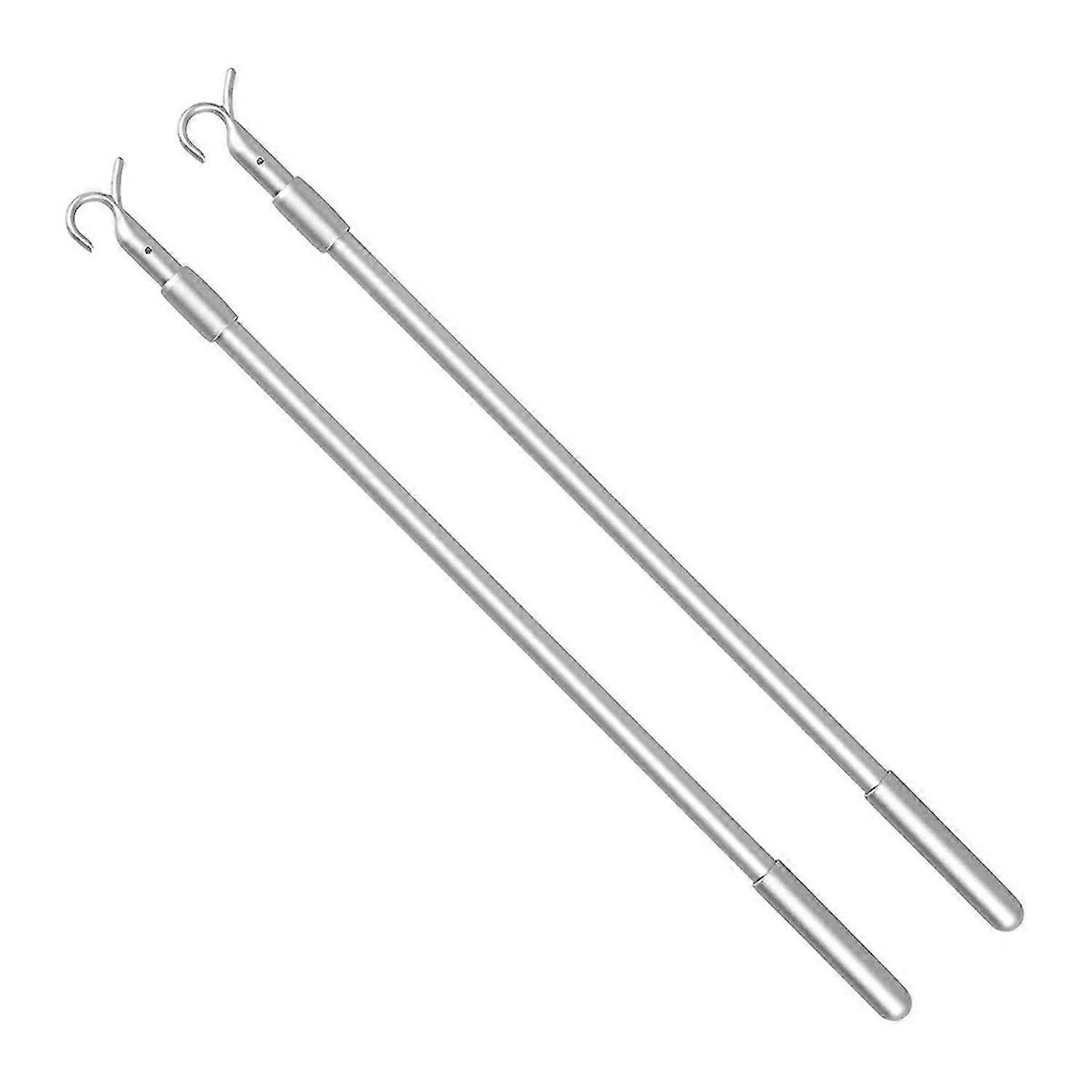 Easy Pull Telescopic Draw Blind Tilt Wand, 13-24in Length Adjustable Blinds Rod, Down & Up Clothes H