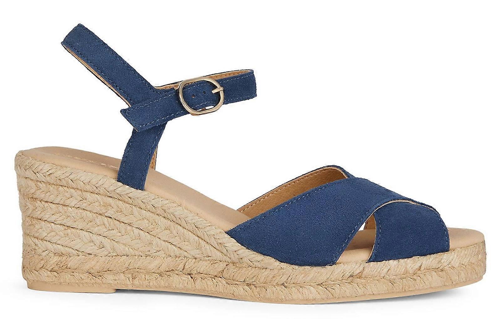 Geox D Gelsa Low C Sandals Navy