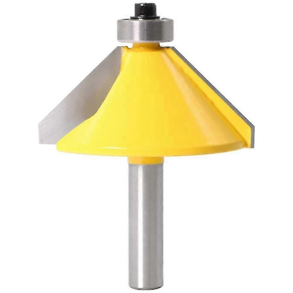 45 Degree Chamfer Router Bit with 8mm Shank for Woodworking