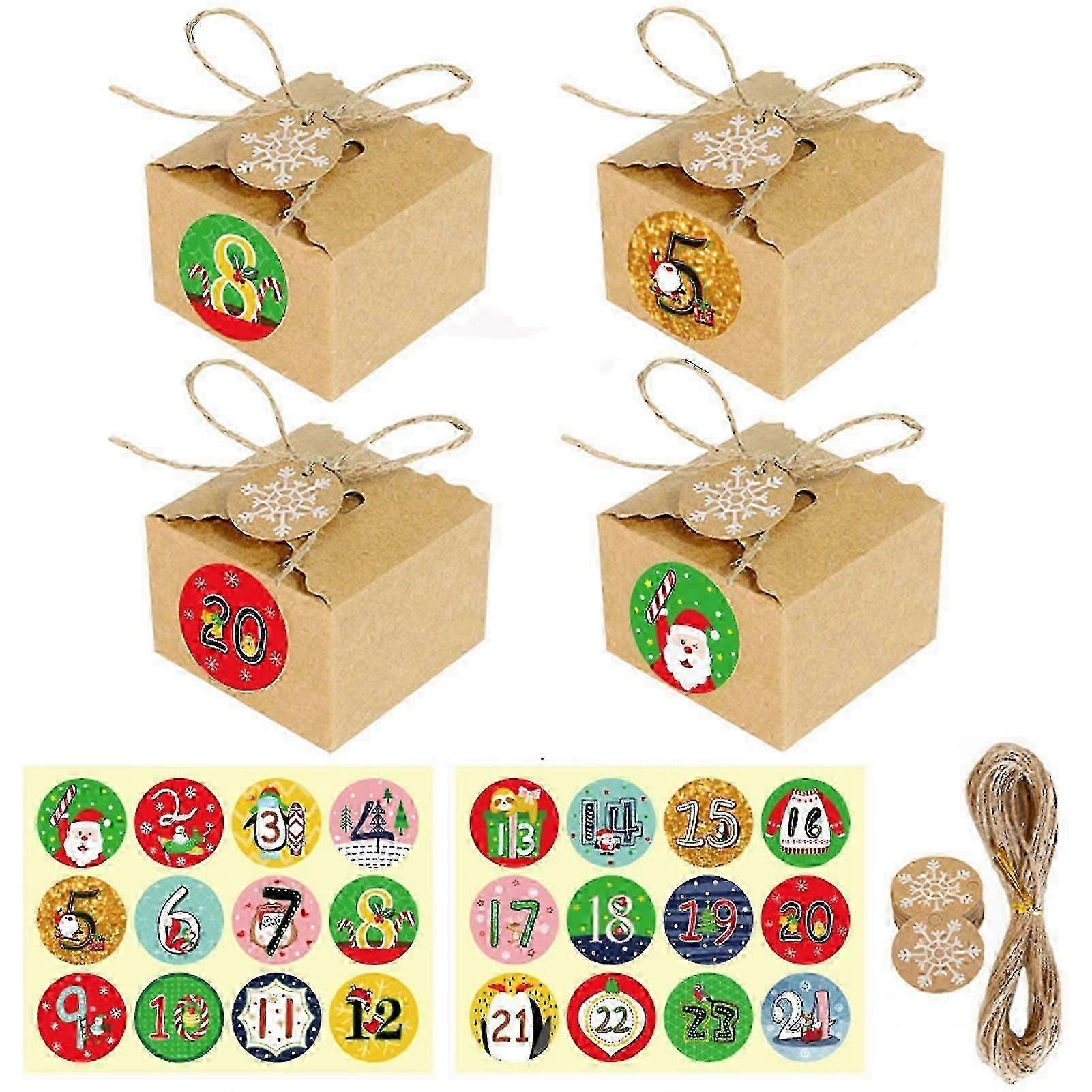 Christmas Candy Boxes & Advent Calendar Gift Boxes for Children