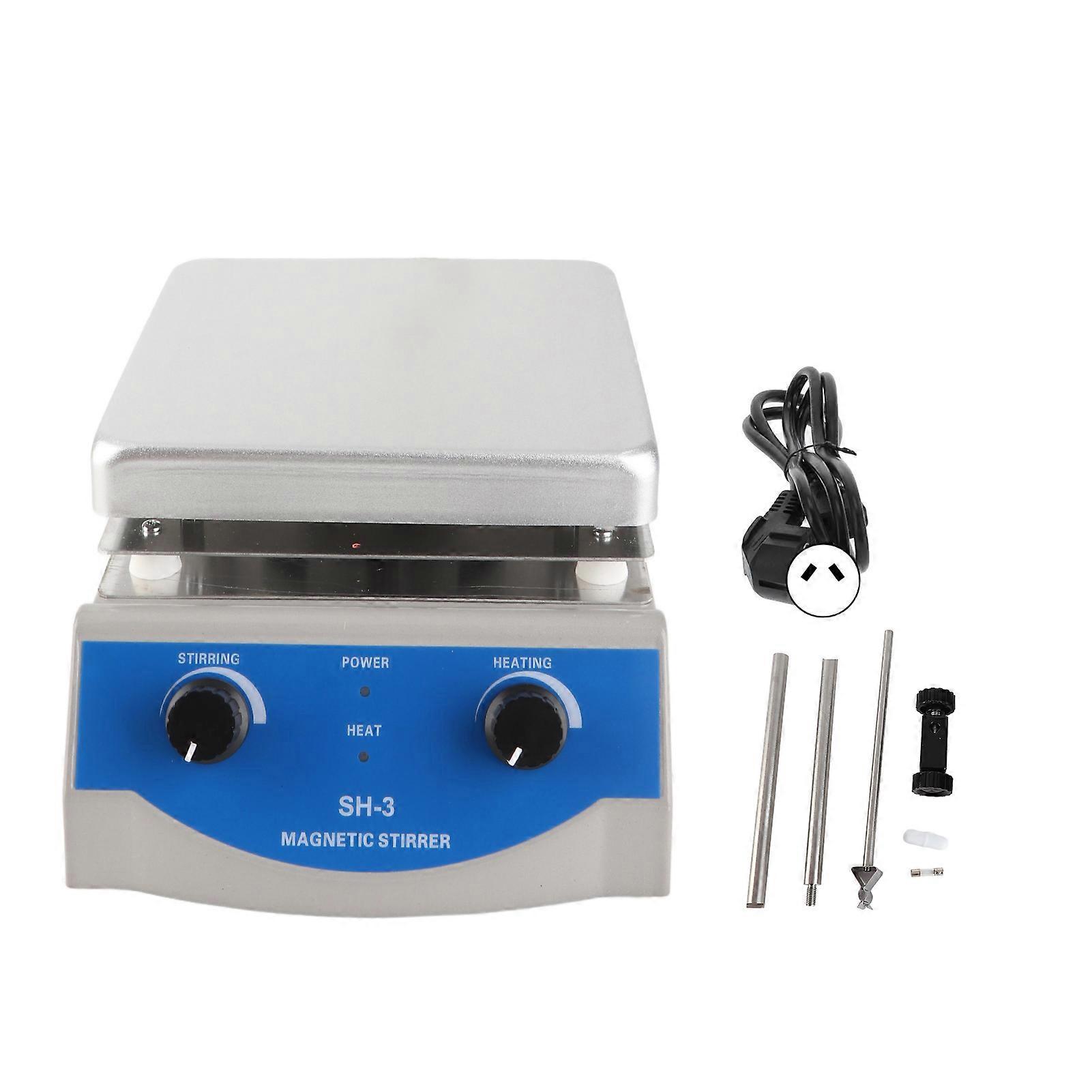 Agitateur magnétique de laboratoire SH‑3 3 000 ml avec chauffage à température constante, machine physique, prise AU 220 V