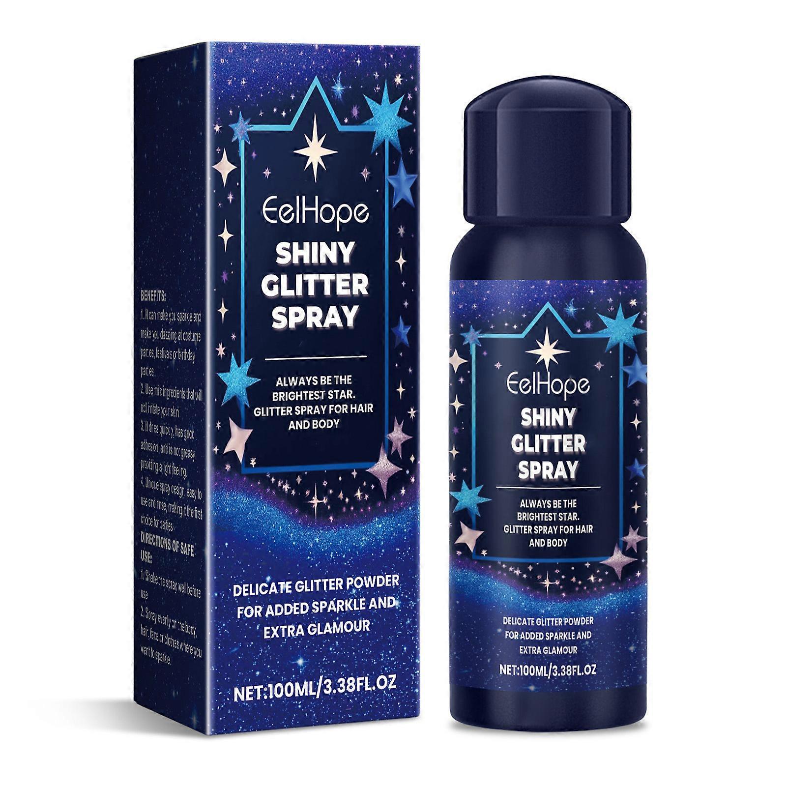 Hair Body Shimmer-Spray Women Long-Lasting-Glow For All-Night Parties for Proms Dresses