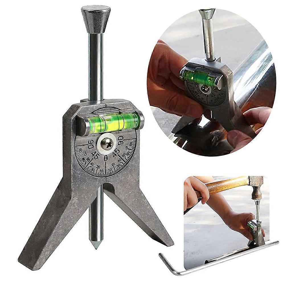 Pipe Center Finder Tool Precision Marking Gauge for Welding, Metalworking, and Pipe Fabrication Projects, Durable for Water, Gas, Oil Pipes
