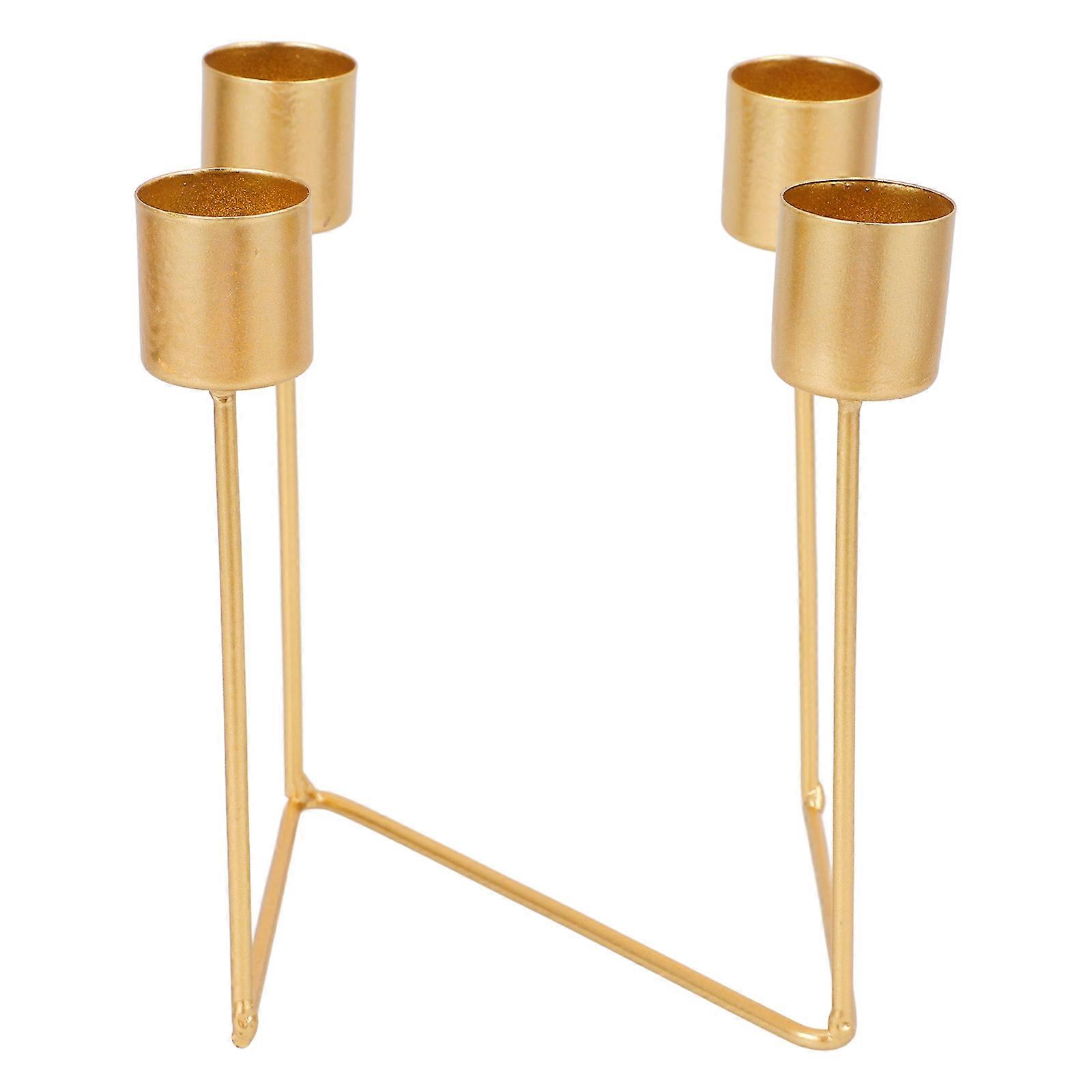 Antique Style Advent Candle Holder for 2Pcs Iron Material