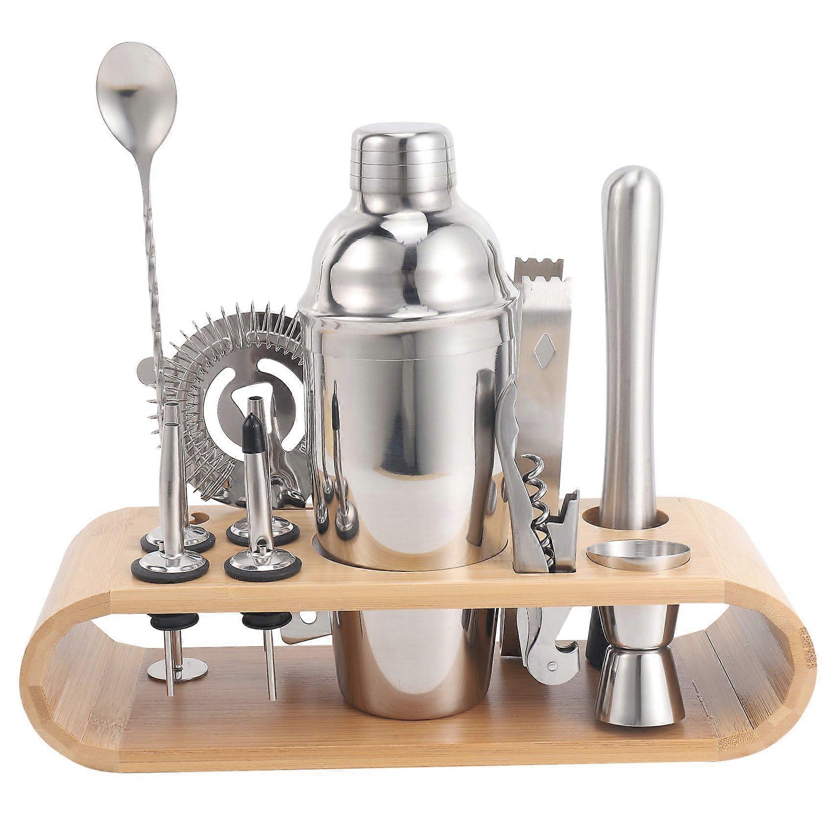 Bartender Kit, 12-Piece Cocktail Shaker Set, Home Bar Tool Kit