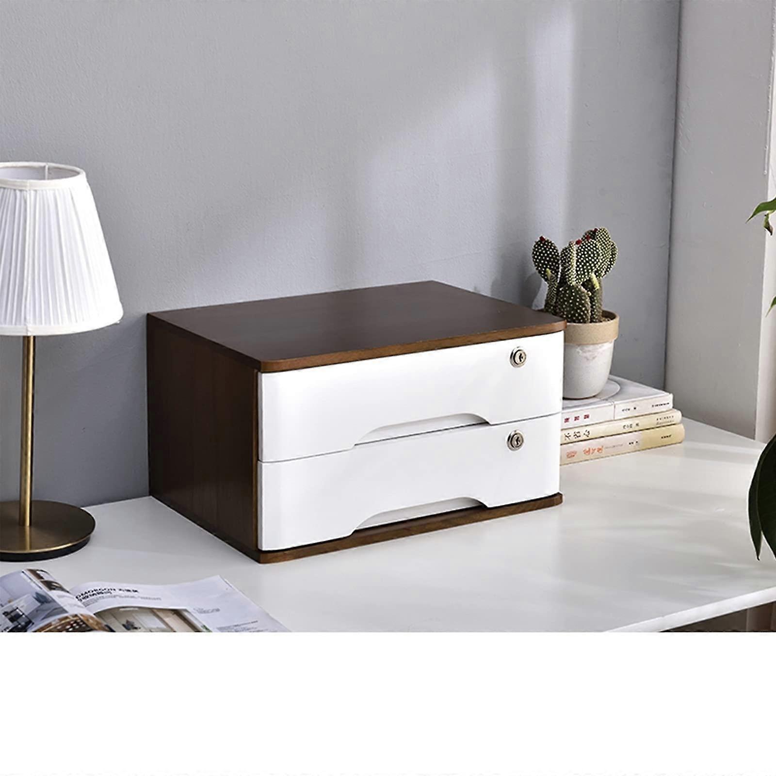Rustic Wooden File Cabinet with Lock for Office and Home Use Locking File Cabinet Home Office Storage