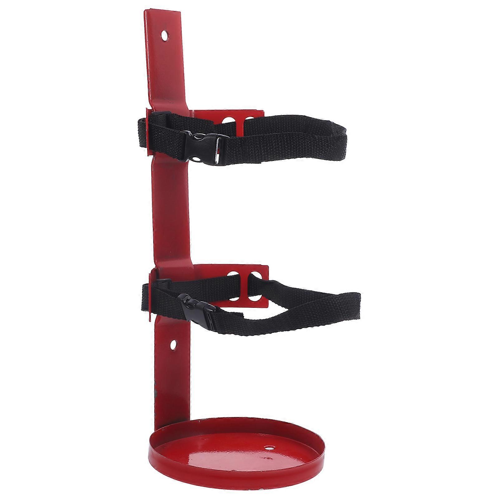 Fire Extinguisher Bracket for Storage Use 2Pcs Iron Hanging Rack