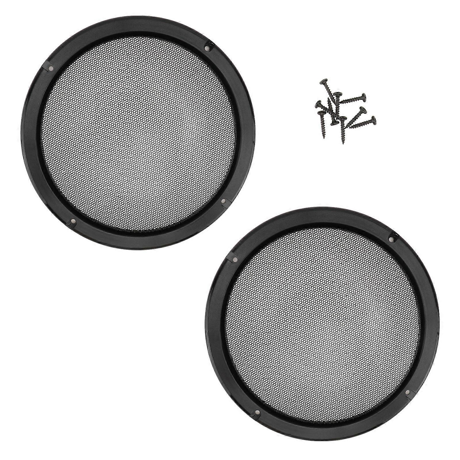 Loudspeaker Cover Car Speaker Protective Membranes 4Pcs for Replacement Use