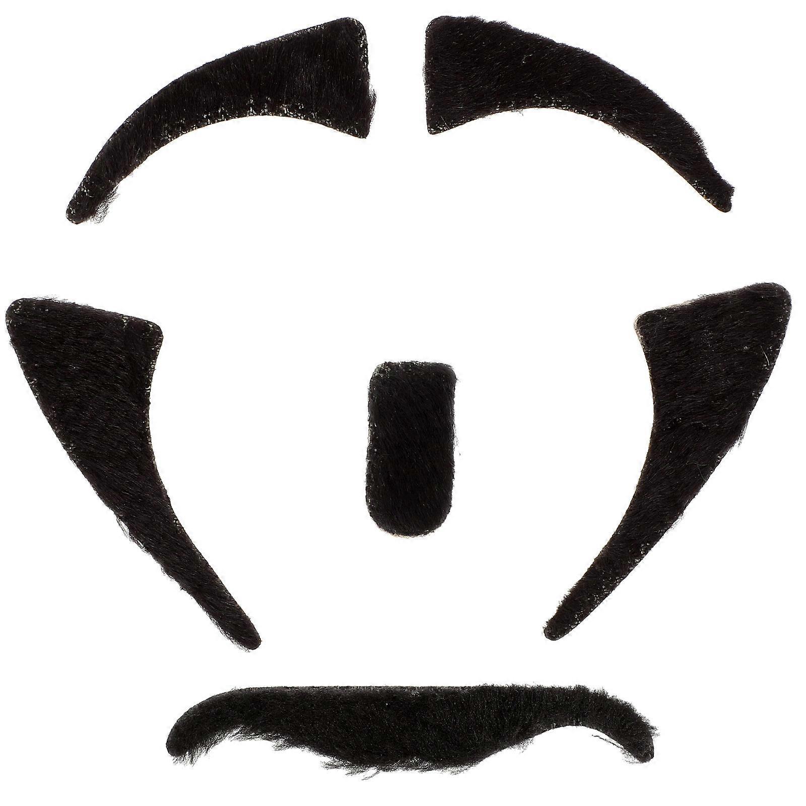 Simulated Beards for Halloween Party Cosplay Beard 18Sets