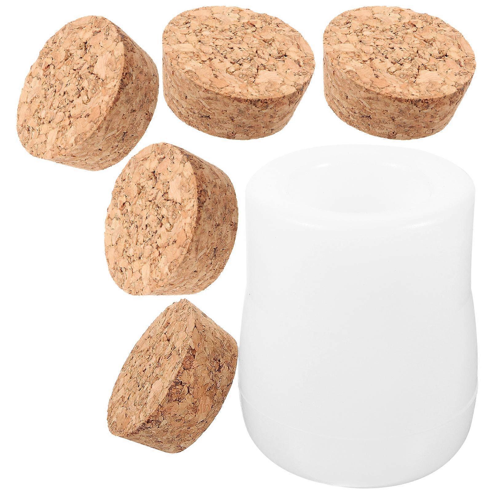 Silicone Storage Bottle Mould 4 Sets Ideal For Gift Giving And DIY Crafts Flexible Easy To Clean With 8.5x6.5cm Size