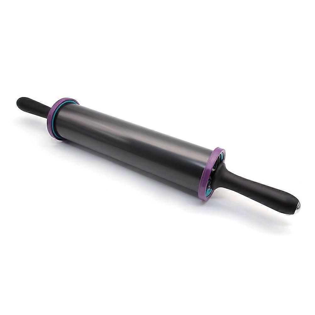 Stainless Steel Dough Roller For Kitchen Use Featuring Adjustable Thickness For Easy Cleaning 3Pcs