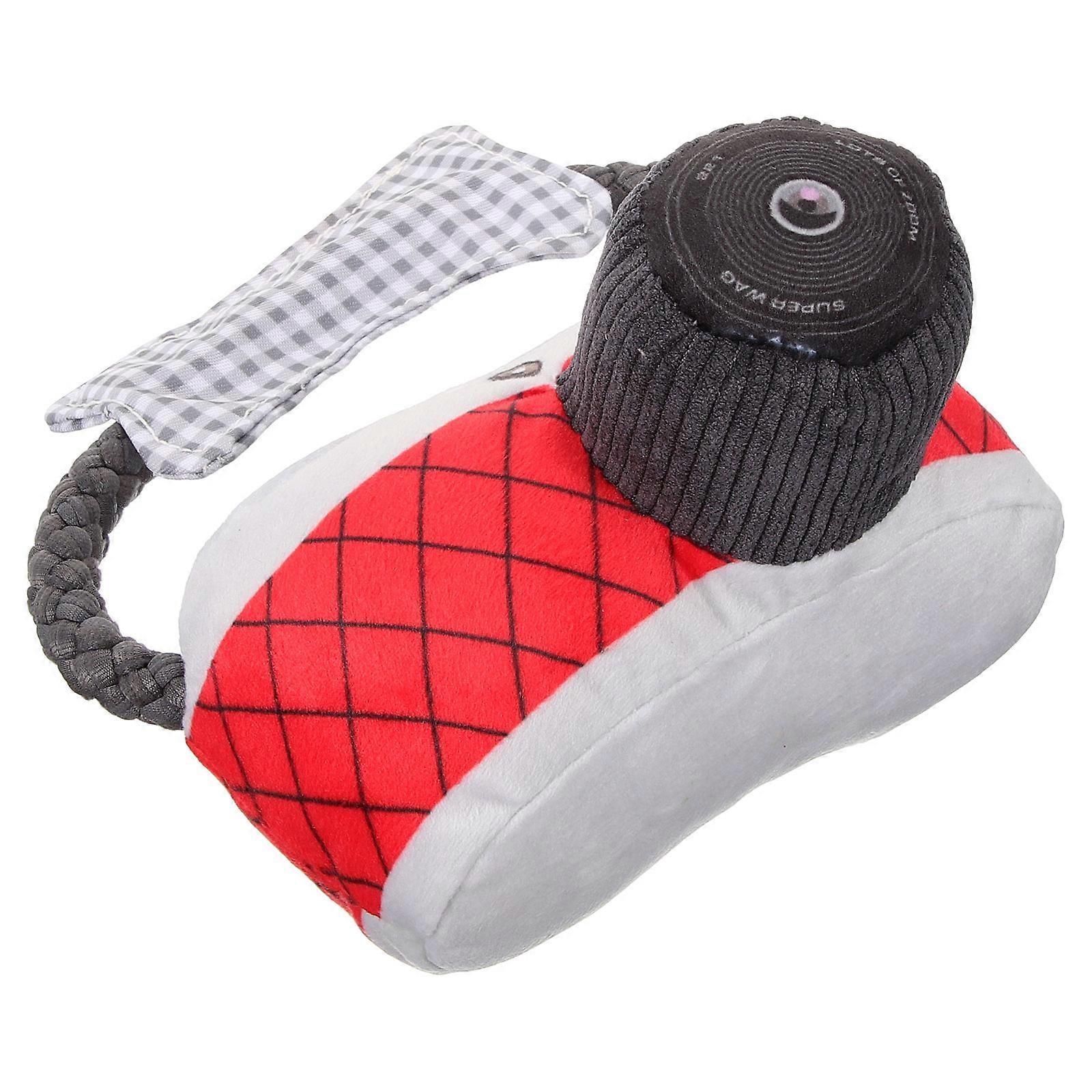 Puppy Teething Chew Toys Camera Chewing Toy for Dogs 3Pcs Durable Plaything