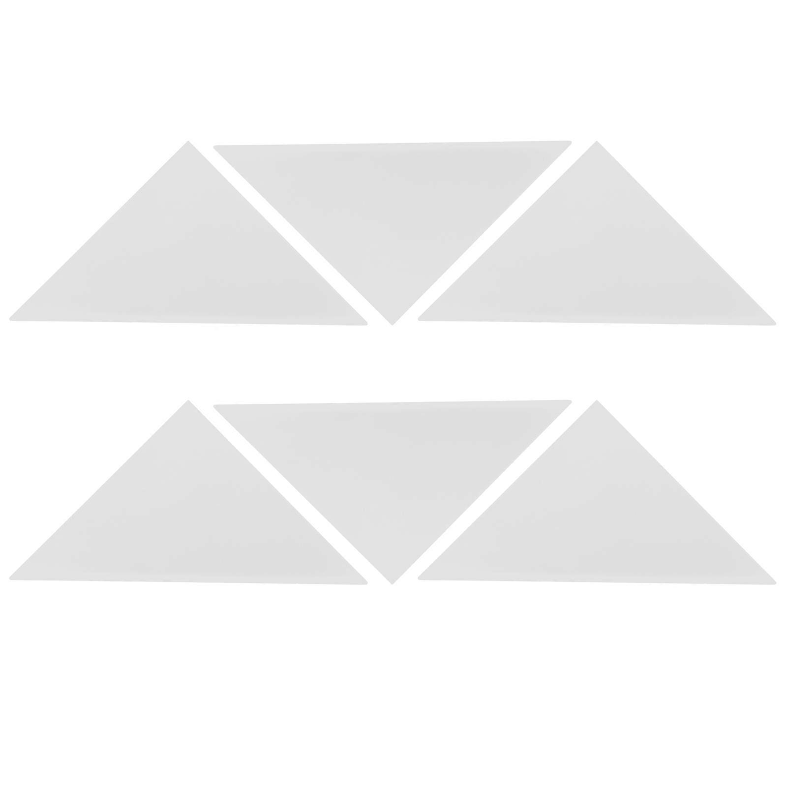 Triangle Foosball Table Corner Guard for Protection 12Pcs Durable White Covers