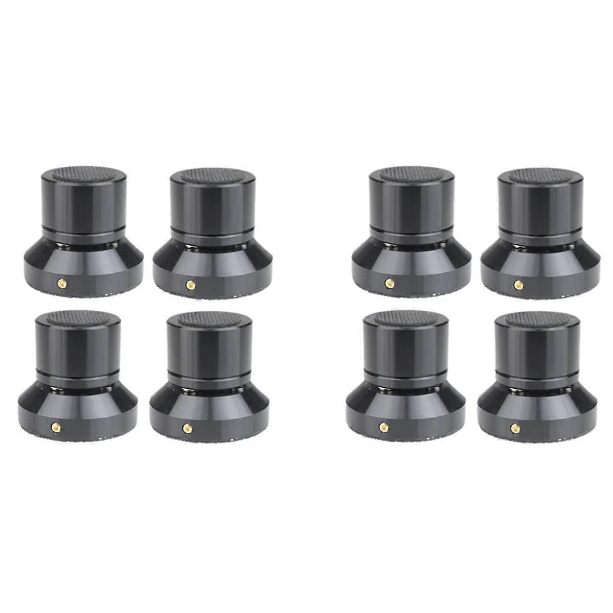 Speaker Isolation Stand Lead Alloy Adjustable Tray Pad Black