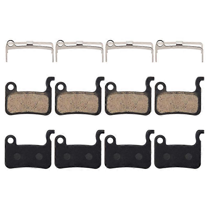 4 Pairs Bicycle Resin Brake Pads for Deore M596 M595 M535