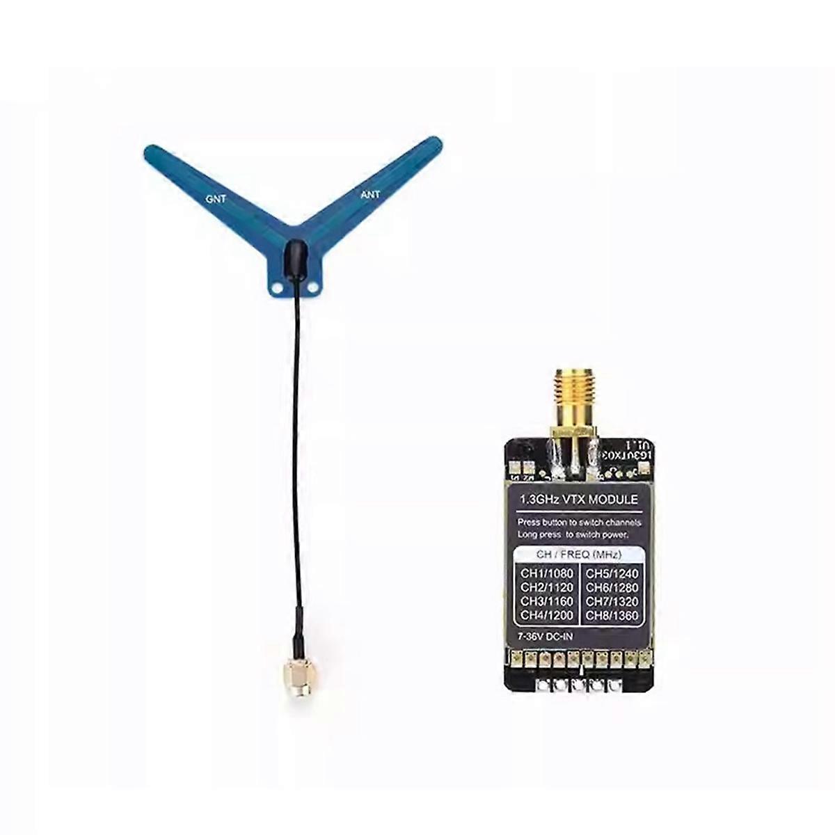 High Power 1.3G 800mW 8CH VTX Audio Video FPV Transmitter