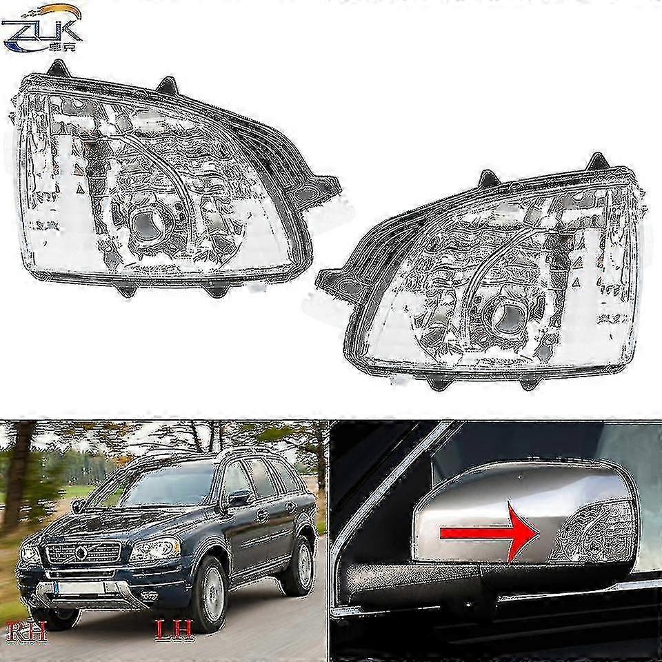 Rearview Side Mirror Turn Signal Indicator Light For Volvo Xc70 Xc90 2008-2012 Door Mirror Flasher Lamp 31111813 31111814