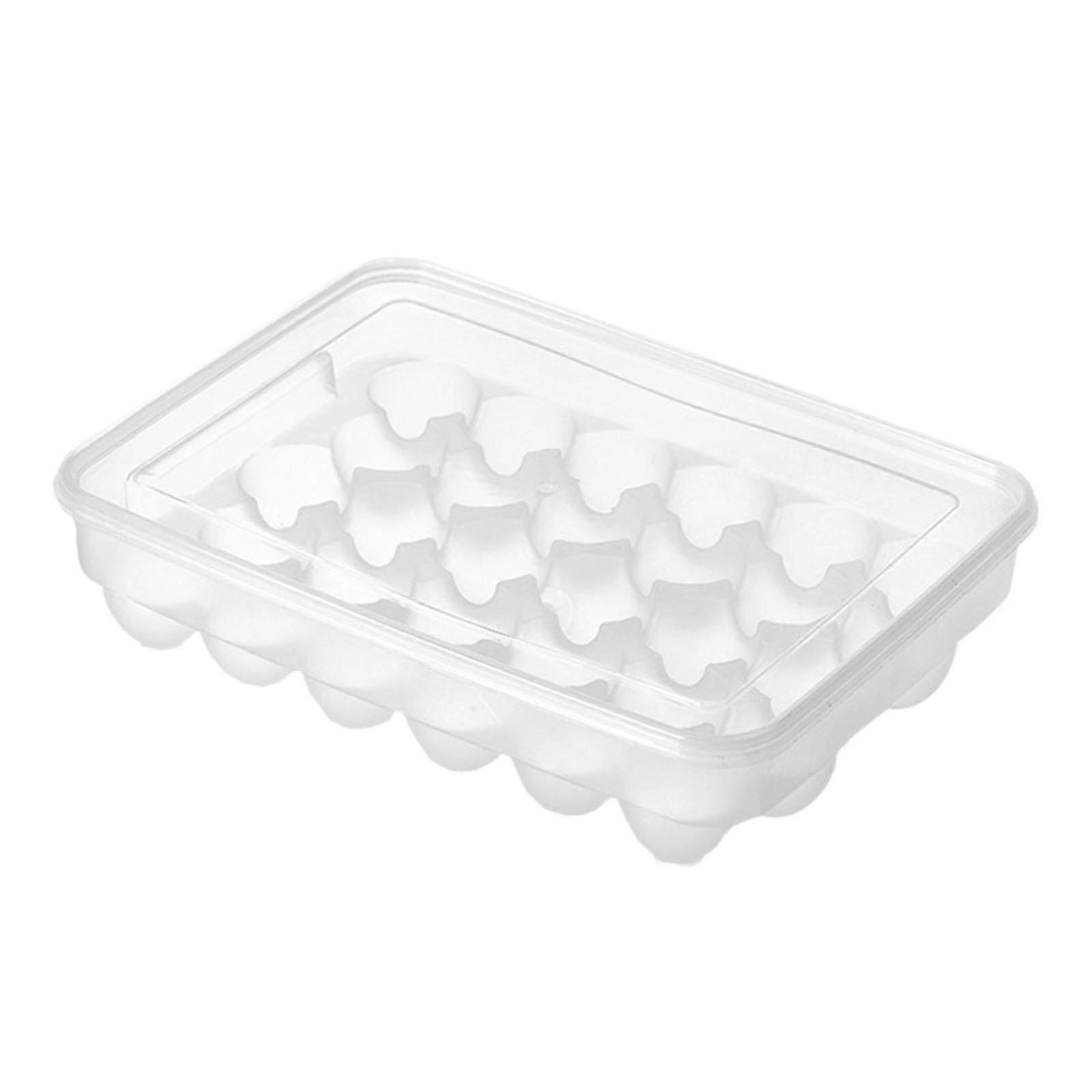 Egg Holder Organizer With Lid Clear Stackable Egg Tray Storage Box Refrigerator Kitchen Organizer 20 Or 30 Grids
