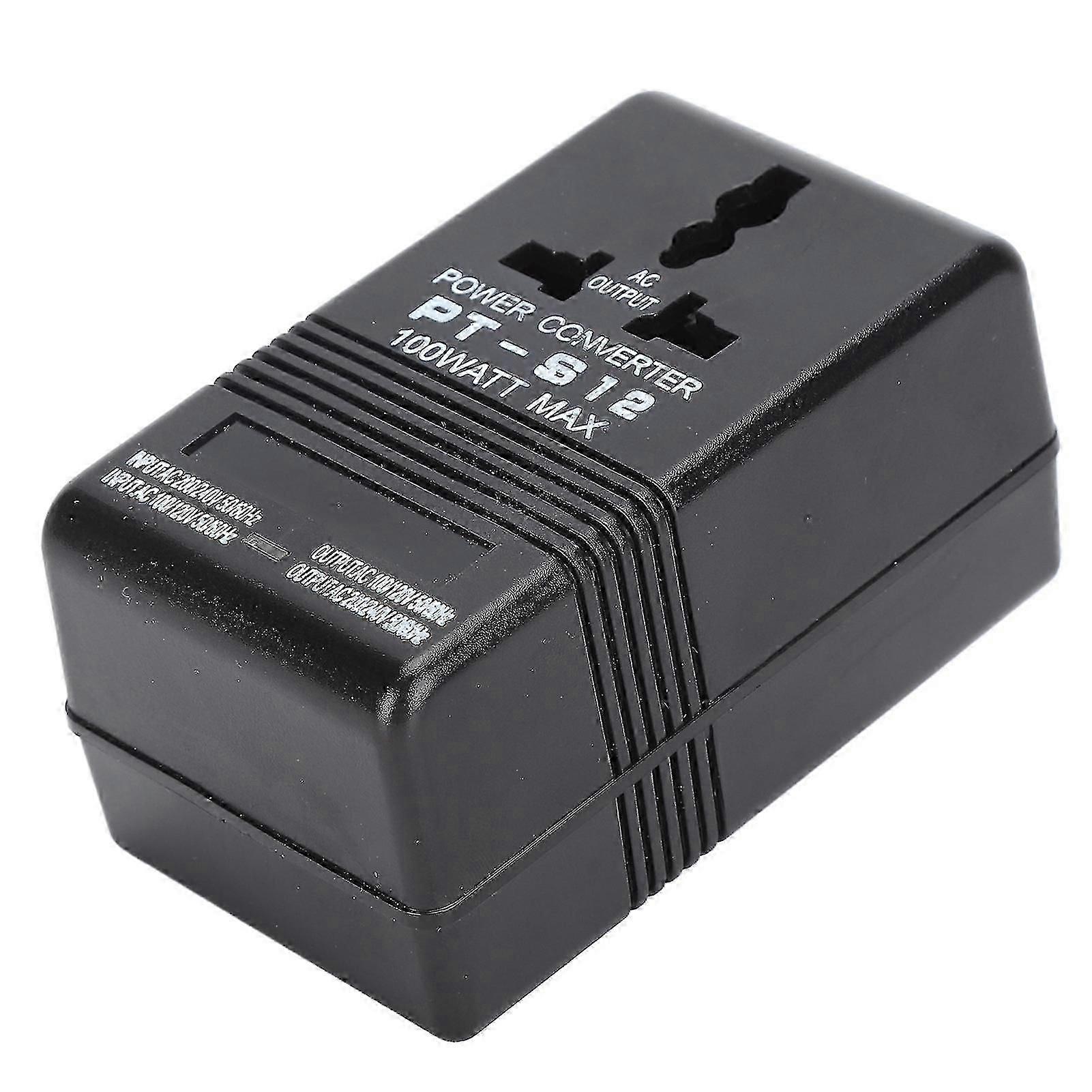 Convertidor de voltaje AC 100v-120v a 220v-240v Transformador de alimentación Step Up Buck 100w-2025-ss