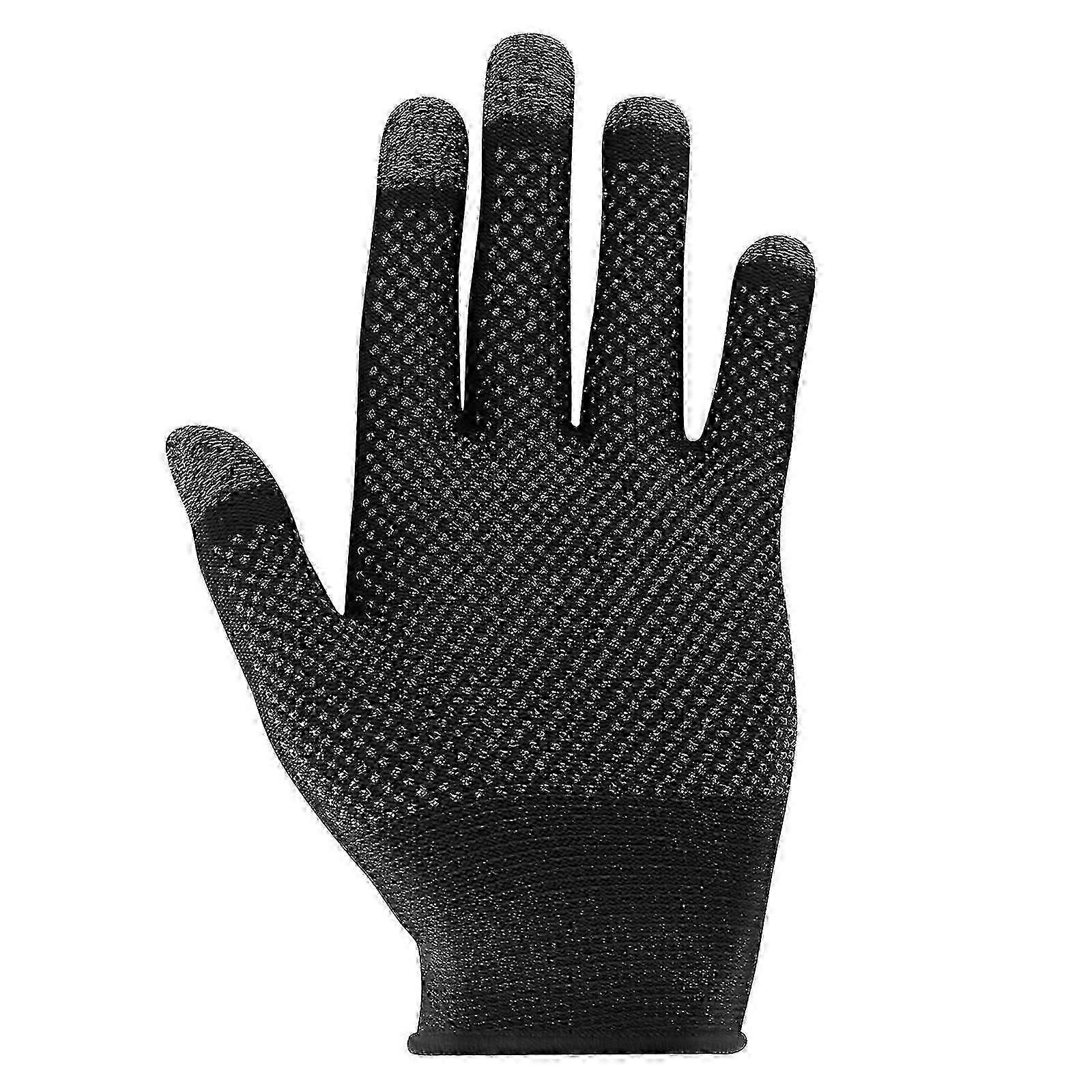 Touch Function Gloves Universal Multipurpose Ultra-stretch Unisex - Black