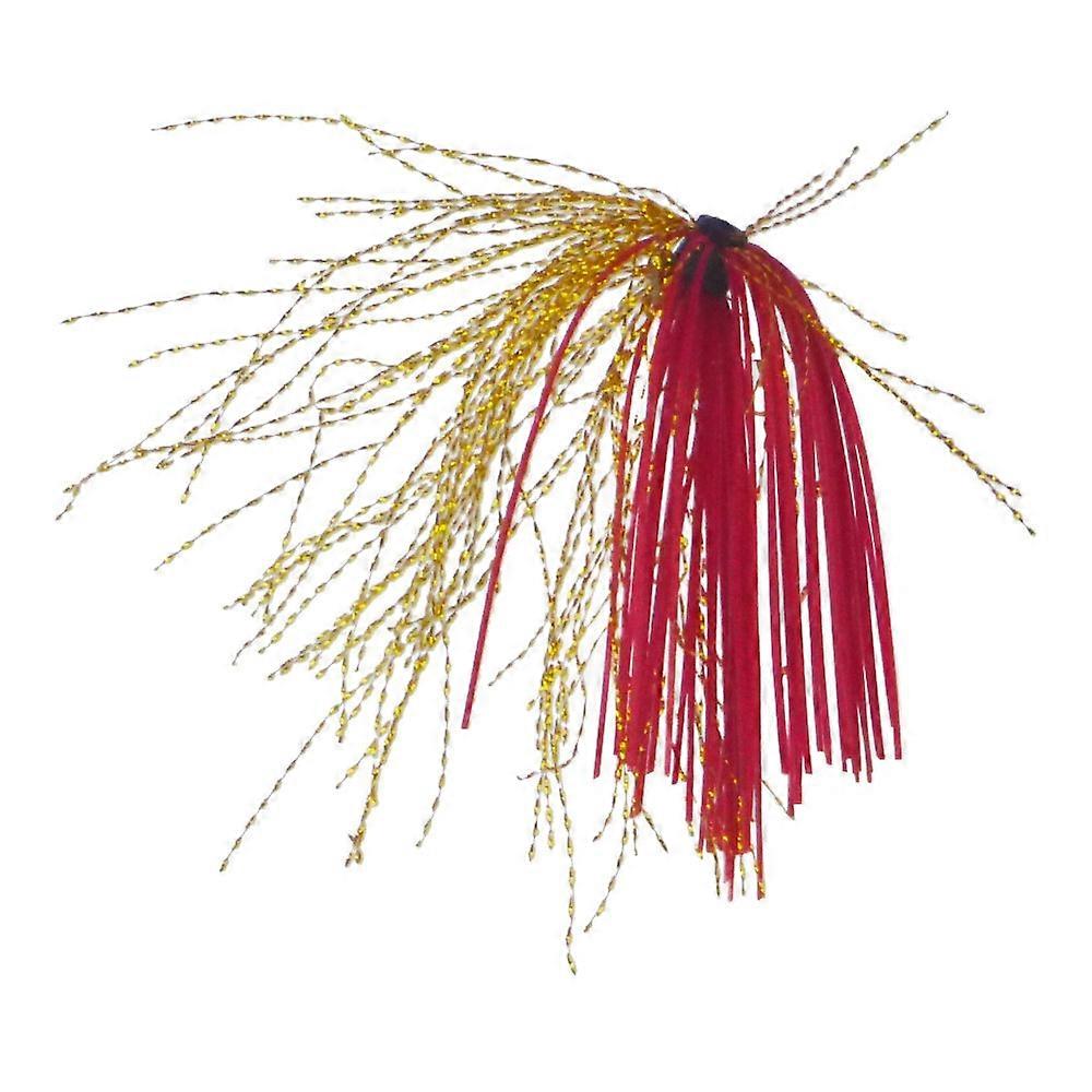 Dekoi Krystal Jigging Skirts Red Neon 3 Pack Baits & Lures