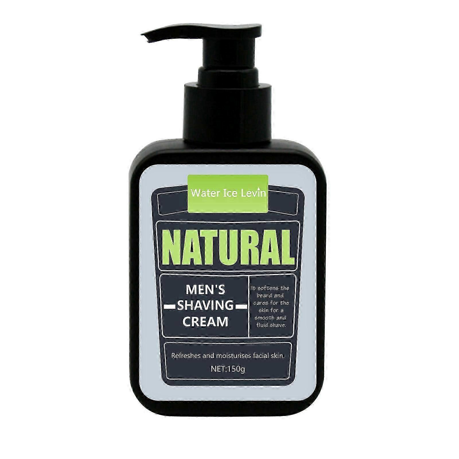 Luxury Natural Shaving Cream For Men, Men's Shaving Cream, Rich Foam, Effectively Softens Beard For Easy Shaving, Gentle For All Beard Types