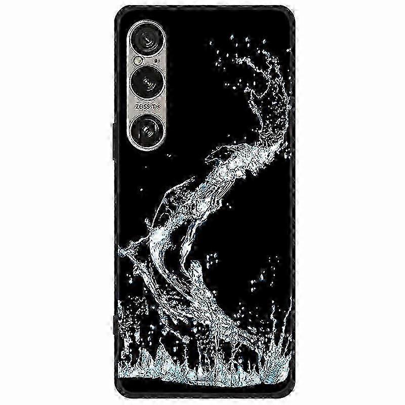 For Soft TPU Cell Phone Cover with Pattern Printing, Compatible with Sony