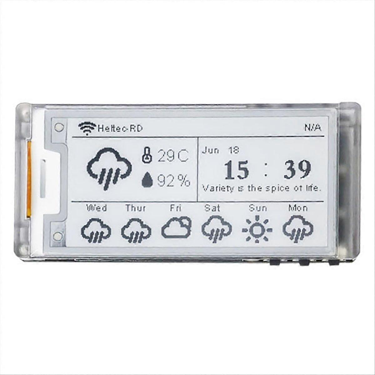 2,13-calowy wyświetlacz E-Ink Meshtastic LoRa dla Arduino Esp32 No LoRa
