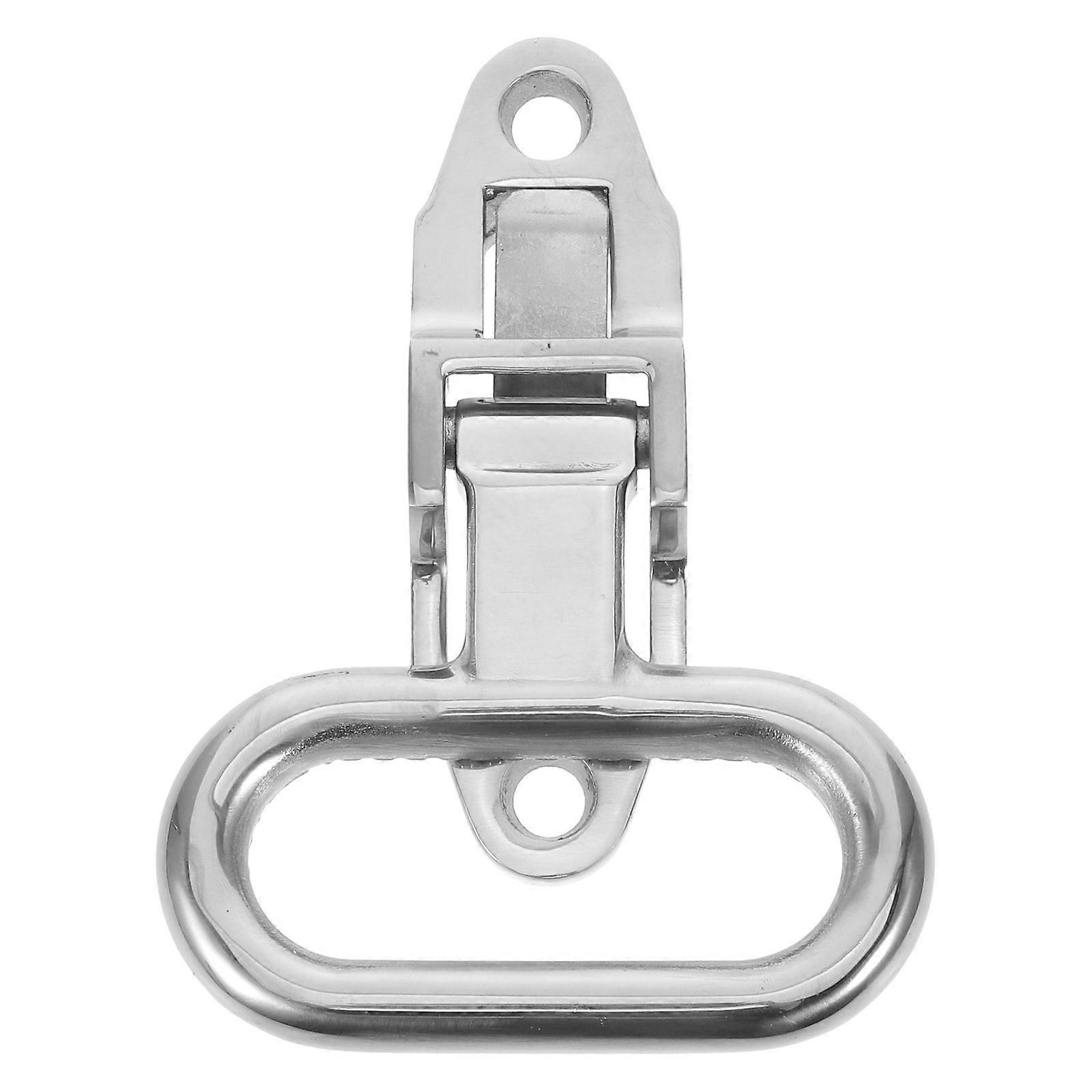 Stainless Steel Folding Step & Safety Handle - Multi-Purpose Step and Grab Handle Non-Slip Tread for Trucks Trailers RV Yacht