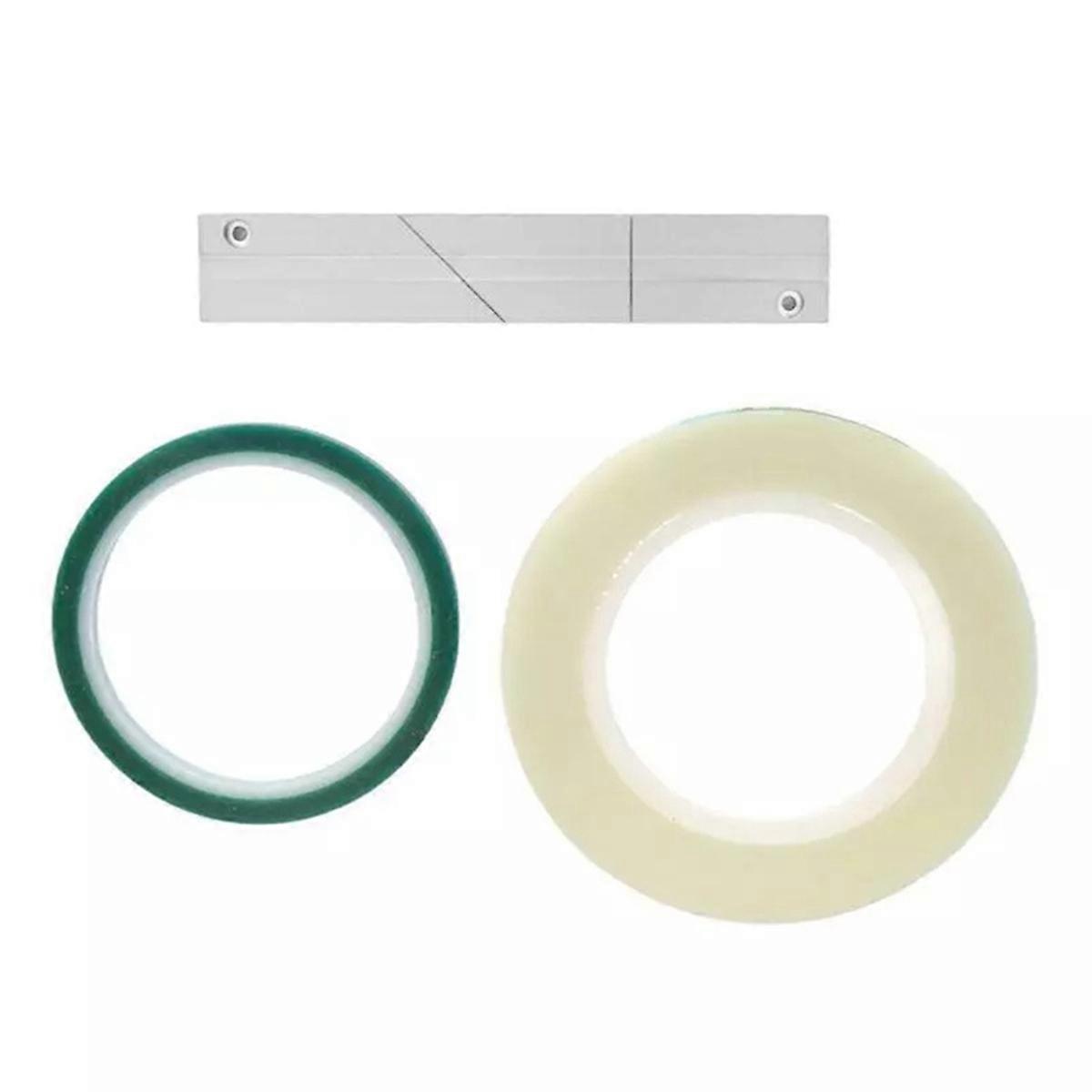 1/4 10 Inch Tape Splicing Set Professional Tape Splicing Block Fit for Revoxsonido Open Reel to Reel Tape Media