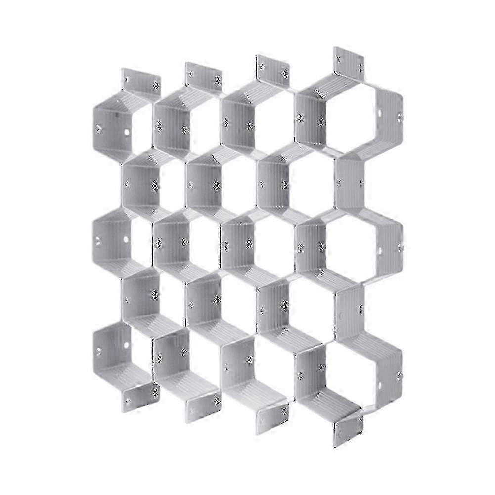 Adjustable Honeycomb Drawer Organizer with Clapboard Divider - DIY Underwear & Accessories Separator for Neat Storage Solutions