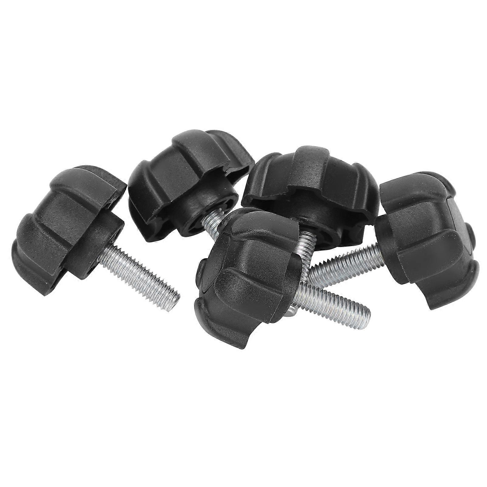 M6 Thread Clamping Knob Star Head Plastic Hand Knobs Tightening Screws compatible with Machine Tool