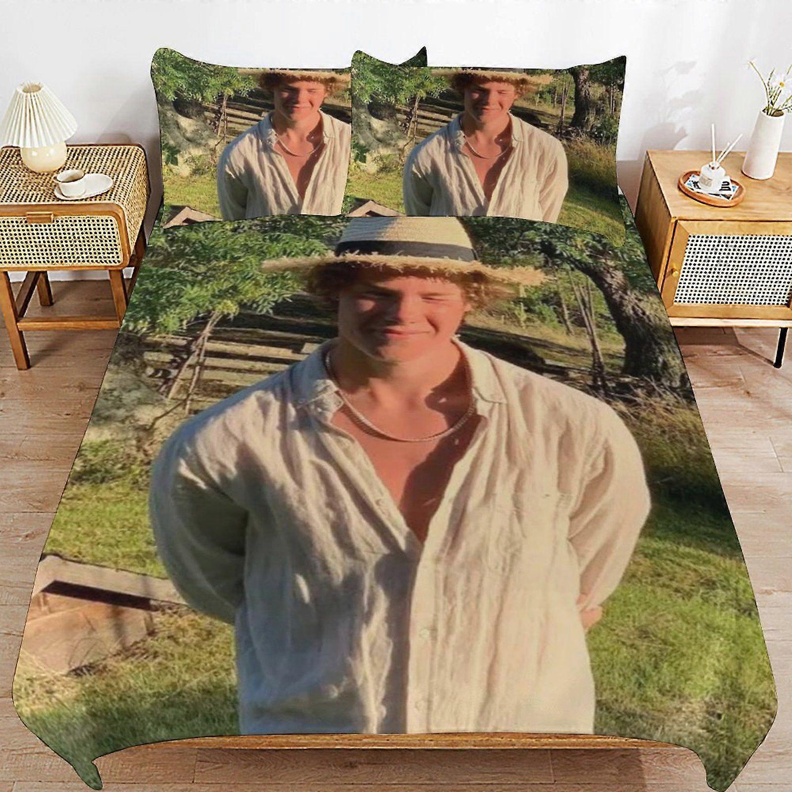 w208 Lars Edvin Folke Ryding Classic Touch Soft Zipper Comfort Fabric Breathable Structure Duvet Cover Sets for Relaxing Sleep m208