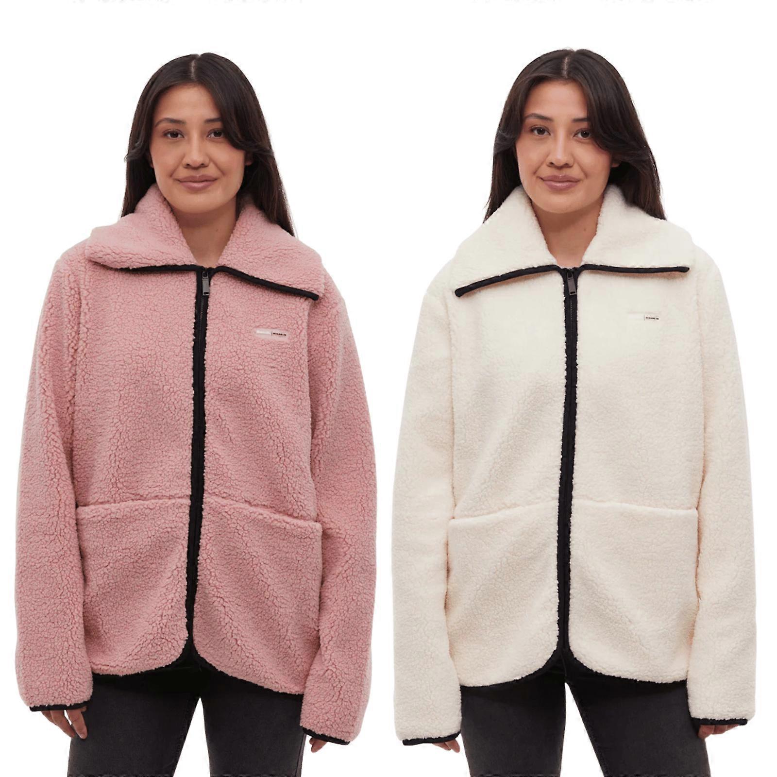 חולצת פליז עם צווארון משפך של Bench לנשים עם רוכסן מלא