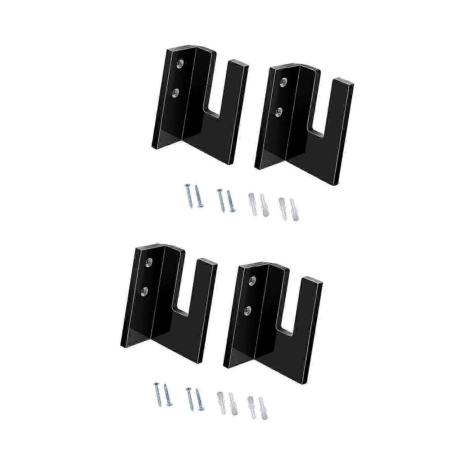 Skateboard Display Stand, Mounted Home Organiser, Versatile, Sturdy Surfboard Stand, Snowboard Hanger for the Black Set of 2 Edition 1110