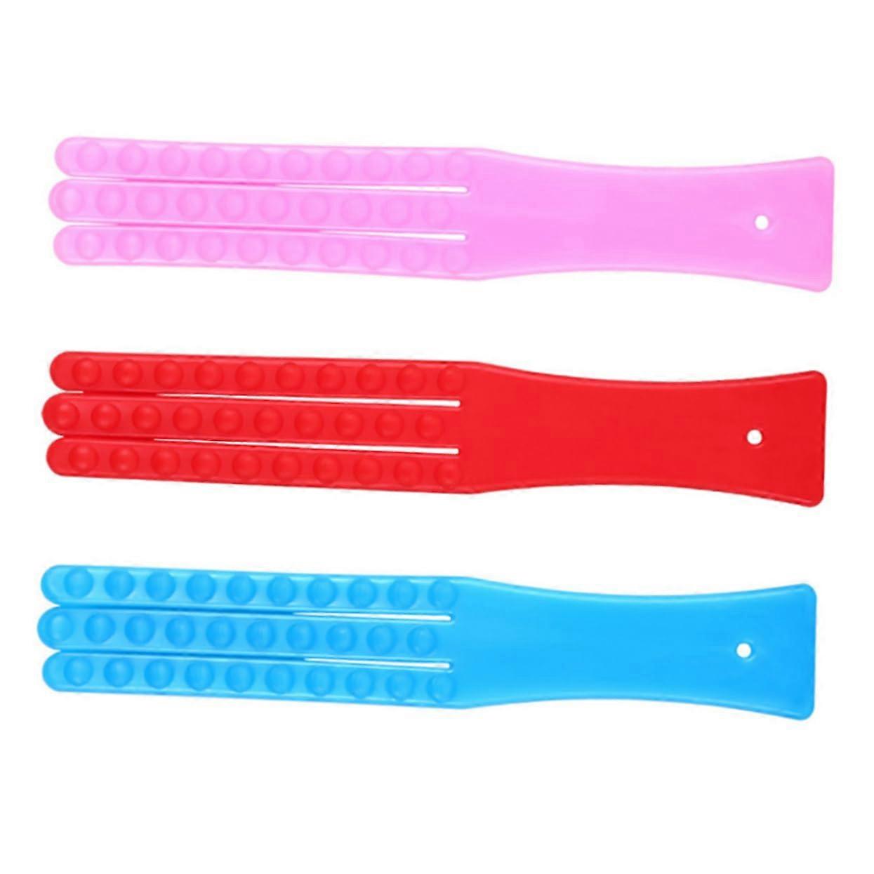 Deep Tissue Back Massager Set of 3 for Muscle Relief and Meridian Therapy Handheld Tools