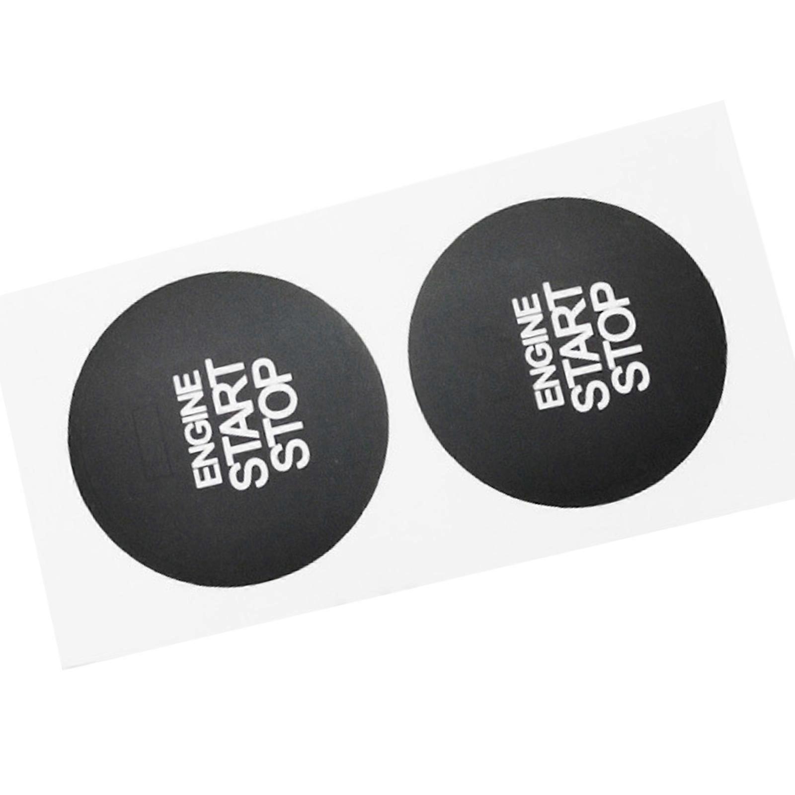 Against Slip Begin Button Cover With Textured Face PVC Substance Scratch Resistant Safe Driving Essential Multicolor